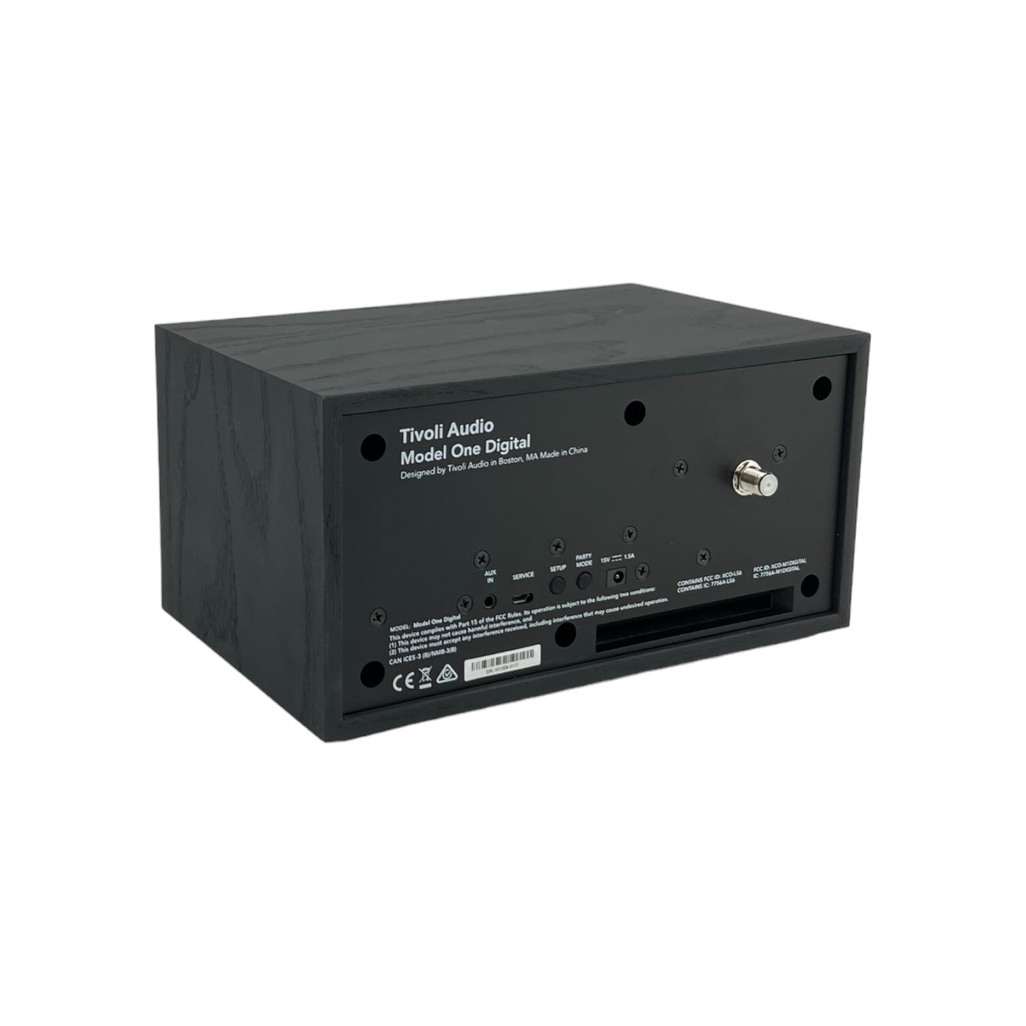 Tivoli Audio Model One Digital+ Heimradio WLAN Bluetooth DAB Spotify schwarz