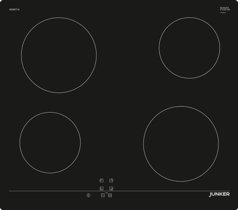 Junker JR26DT14 Elektrokochfeld, autark (FK230), weiße Ware OVP , Neuware Posten