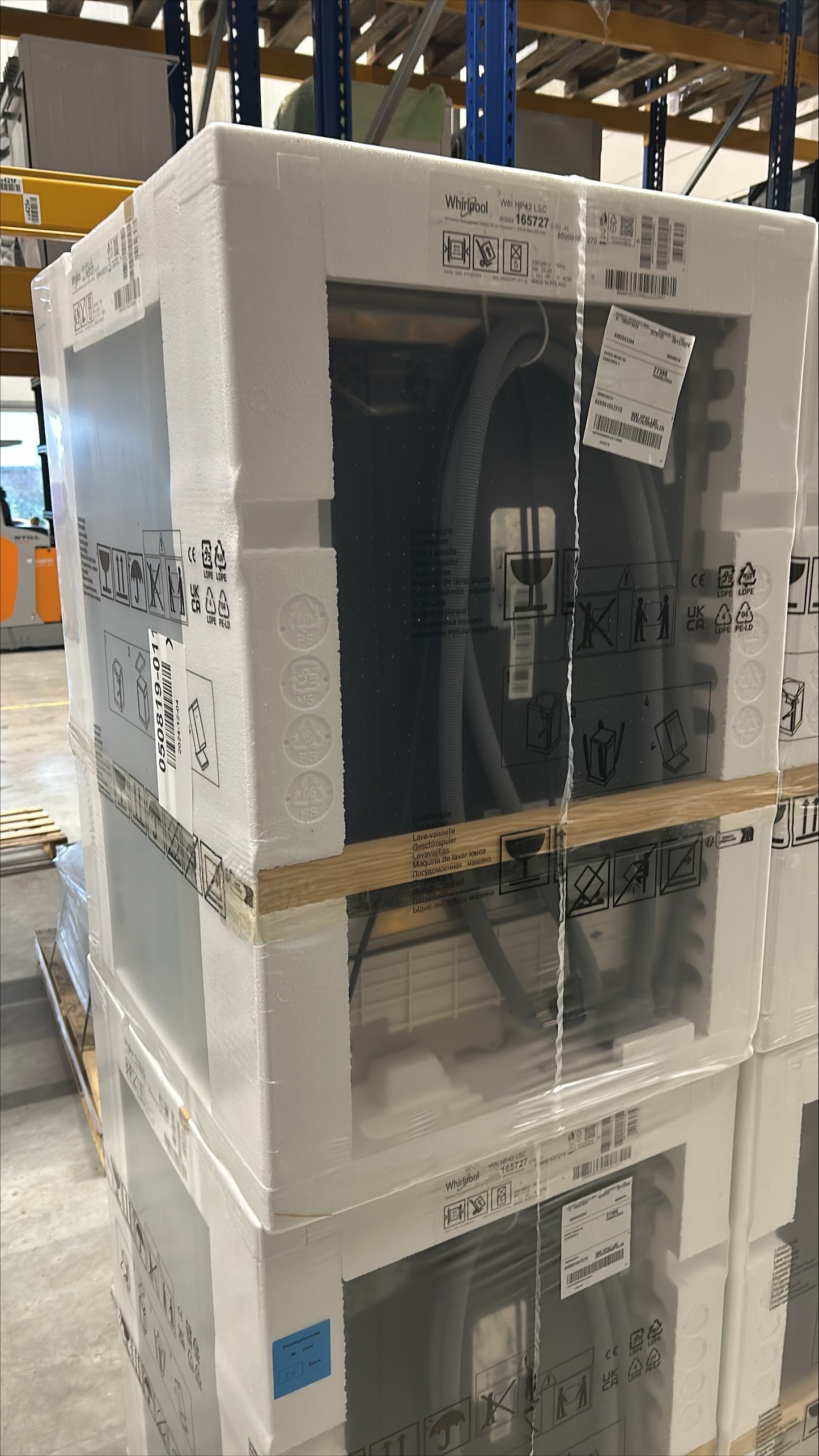 Whirlpool W8I HP42 LSC Geschirrspüler Einbaugerät , weiße Ware OVP , Neuware Posten