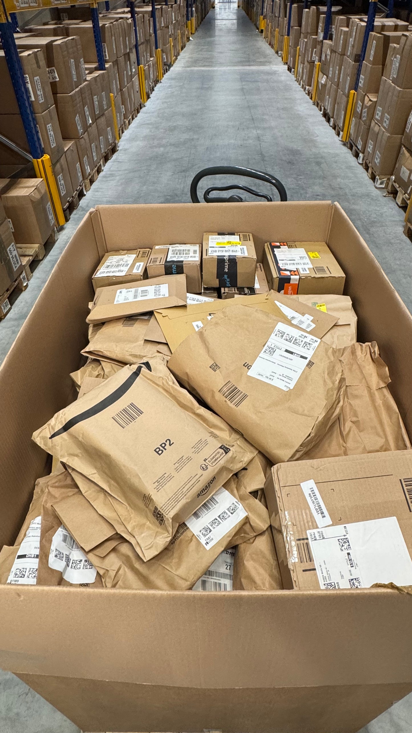 Postpakete 6€/kg, 660 Stück, Retourware , tiktok