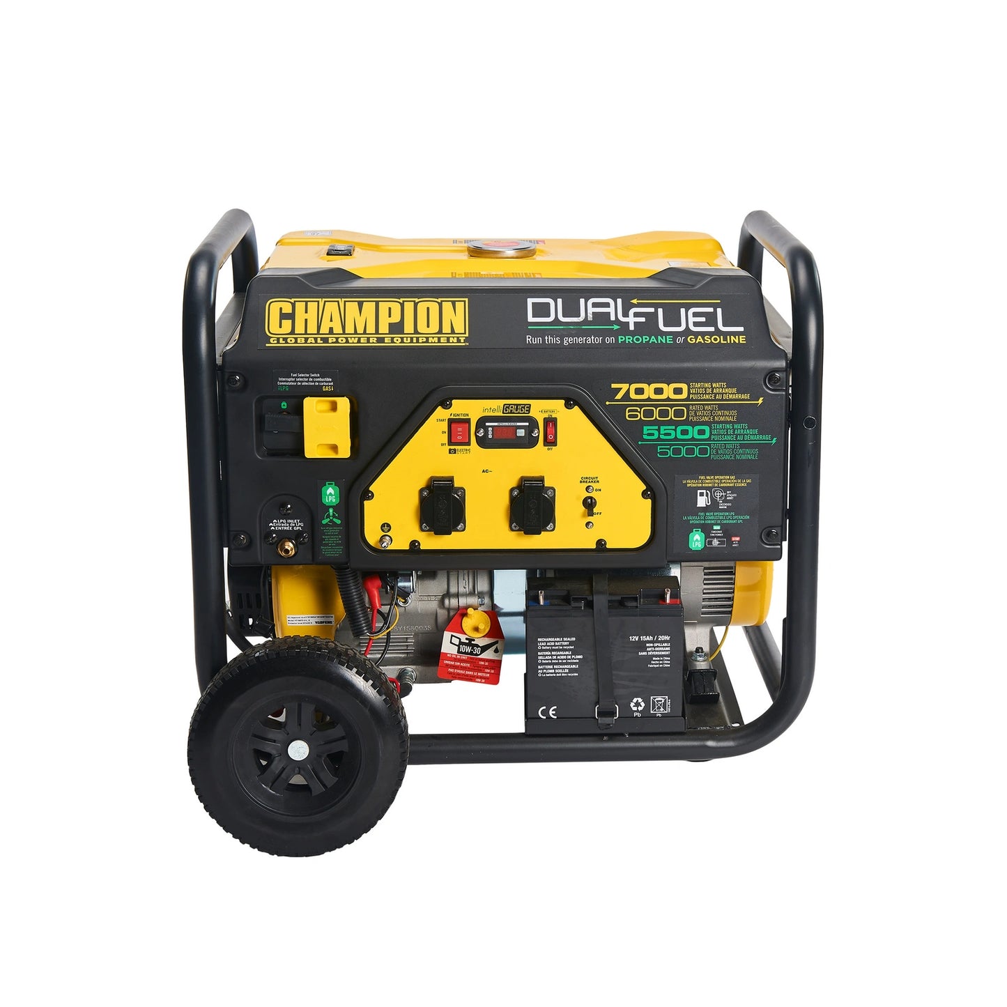 CHAMPION CPG7500E2 Generator 23l - Neuwertig