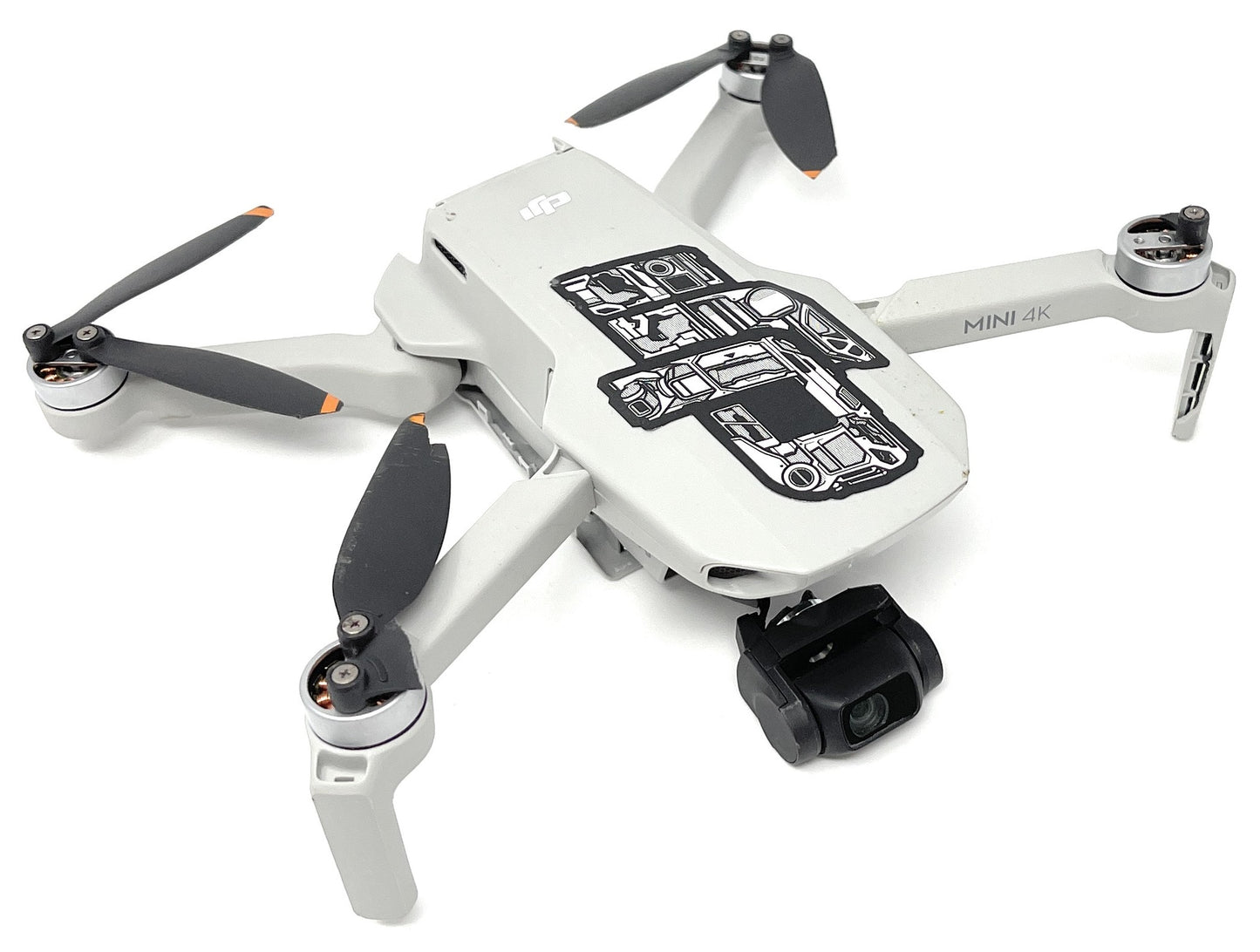 DJI Mini 4K UHD Kameradrohne Flugdrohne - DEFEKT - ERSATZTEILE SPENDER