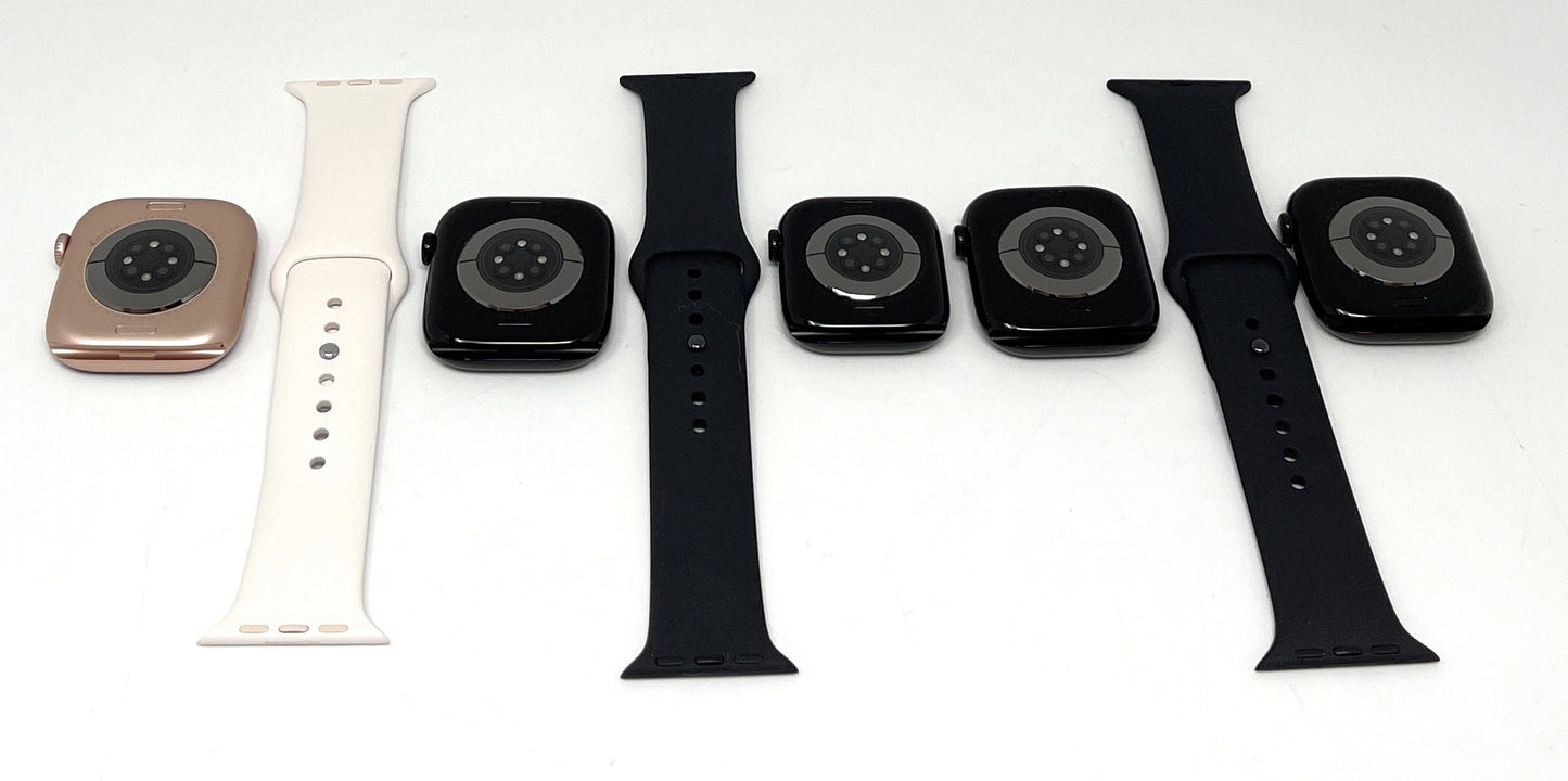 4x Apple Watch Series 10 46mm / 1x 42mm Bundle iCloud-Blocked - DEFEKT - ERSATZTEILE SPENDER