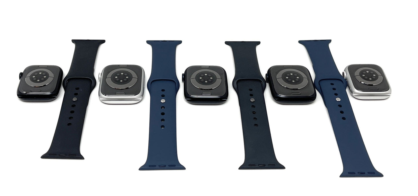 3x Apple Watch Series 9 45mm / 2x 41mm Bundle iCloud-Blocked - DEFEKT - ERSATZTEILE SPENDER