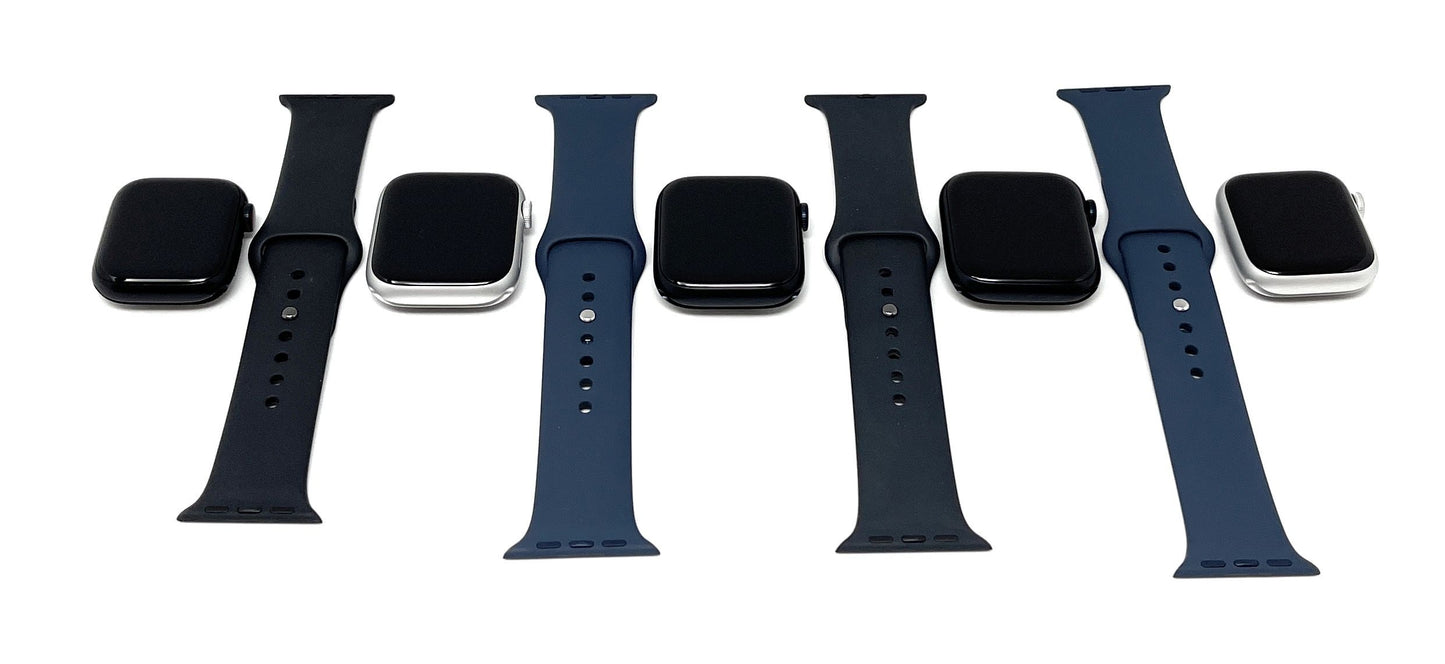 3x Apple Watch Series 9 45mm / 2x 41mm Bundle iCloud-Blocked - DEFEKT - ERSATZTEILE SPENDER