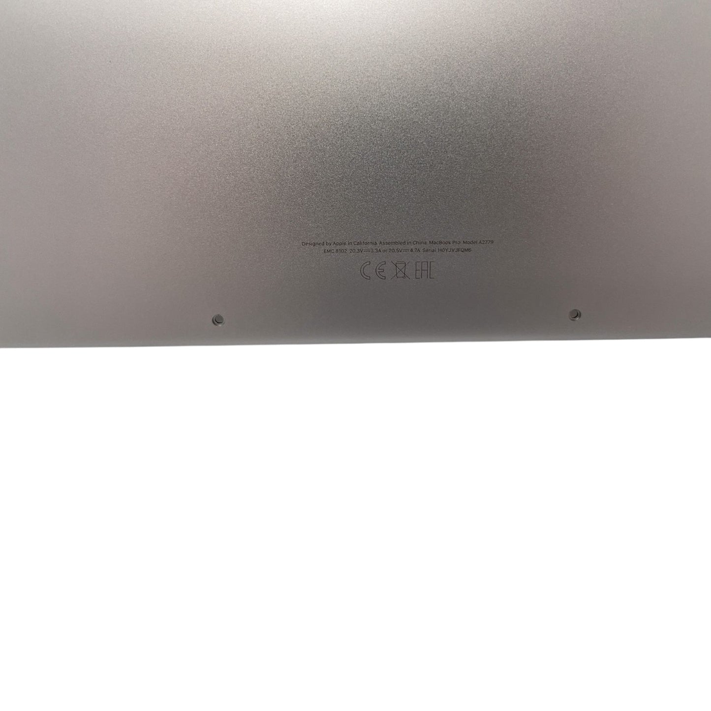 2023 Apple MacBook Pro Laptop 14,2"16GB 512GB Grau - DEFEKT - ERSATZTEILE SPENDER