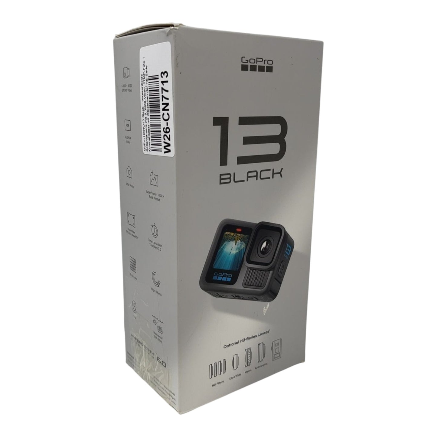 GoPro Hero 13 Black Actionkamera 5,3K Kamera - DEFEKT - ERSATZTEILE SPENDER