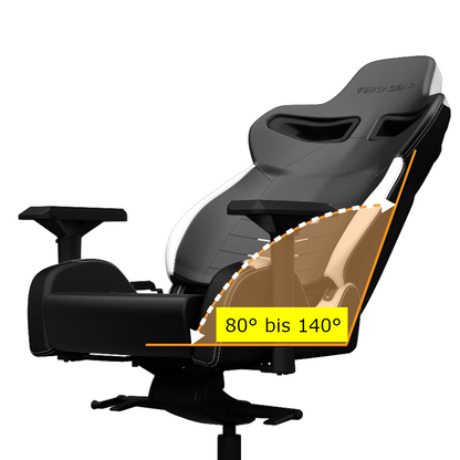 4 игровых кресла Vertagear P-Line PL4500 HygennX Gaming Chair Edition, черный