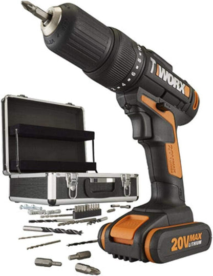 Worx WX371.2 Elektrische Schlagbohrmaschine kabellos 20V