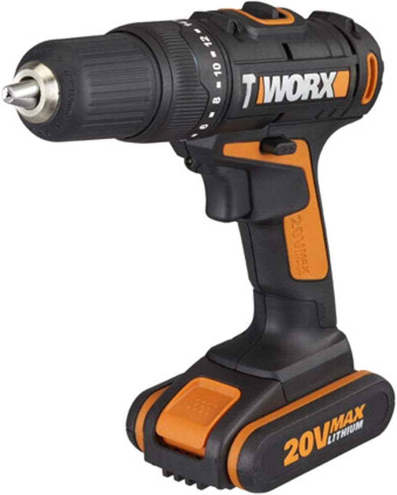 Worx WX371.2 Elektrische Schlagbohrmaschine kabellos 20V