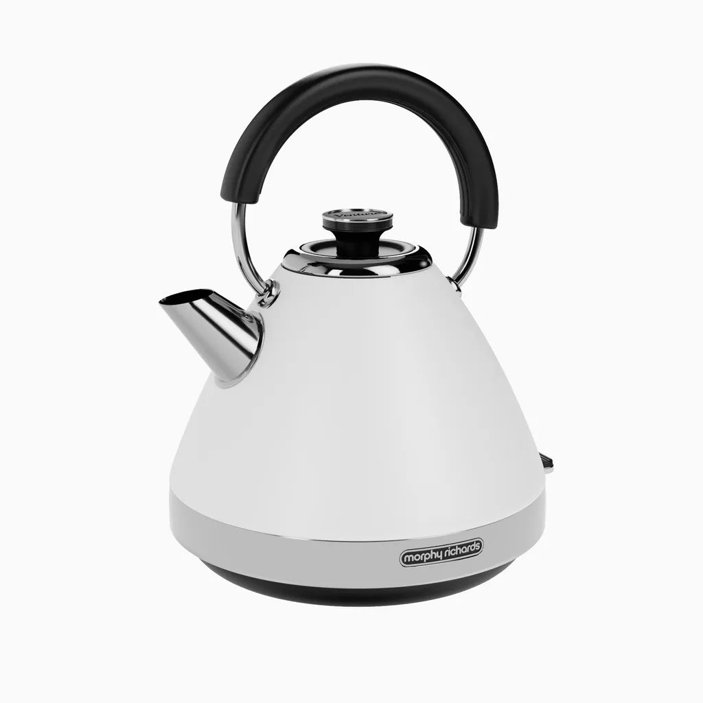 Morphy Richards Venture Pyramid Kettle White (49 pieces = 1 pallet)