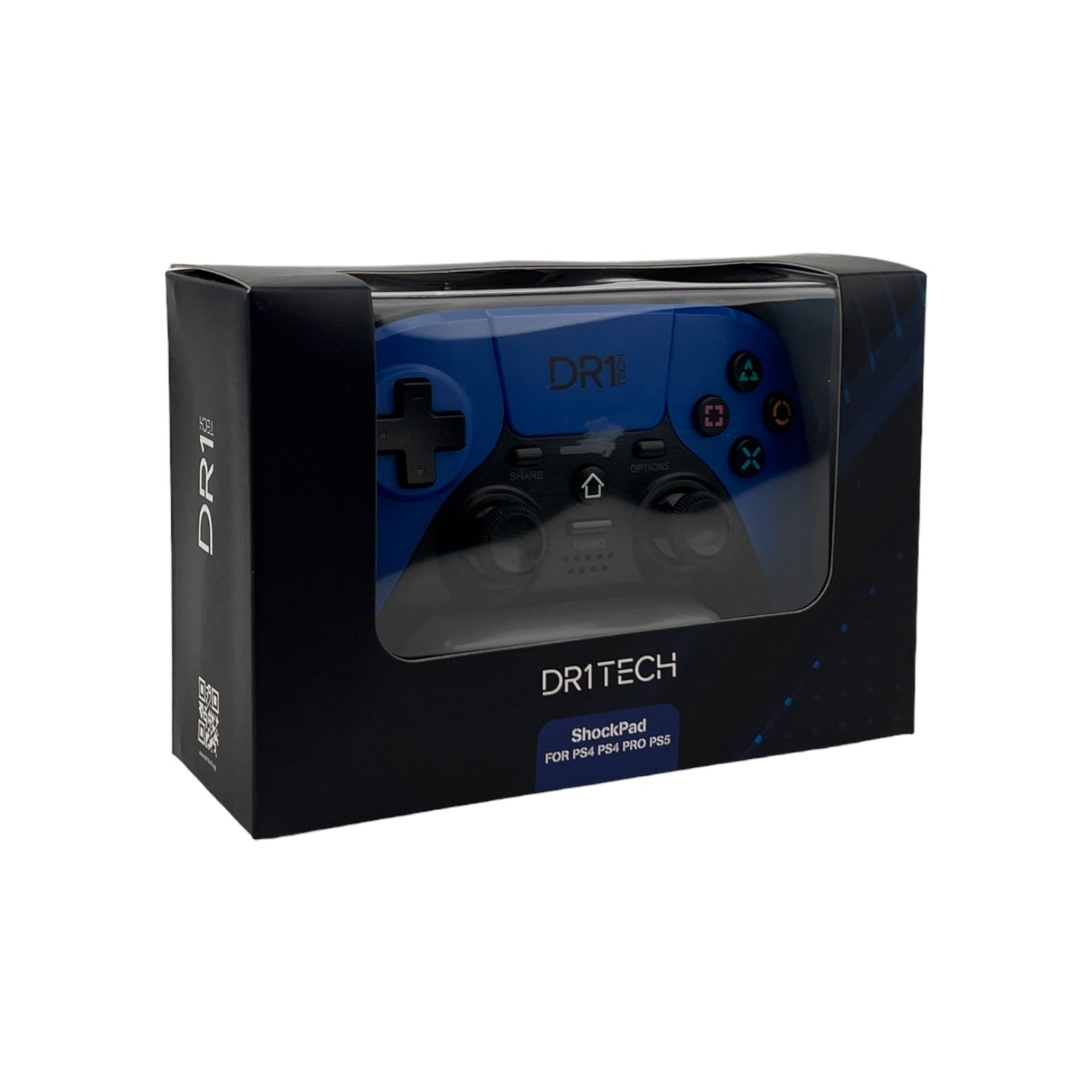 DR1TECH Kabelloser Gaming Controller Vibration Blau