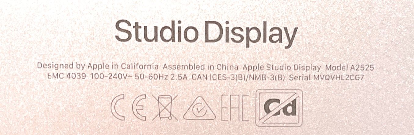 Apple Studio Display Computer Monitor 27"  - DEFEKT - ERSATZTEILE SPENDER