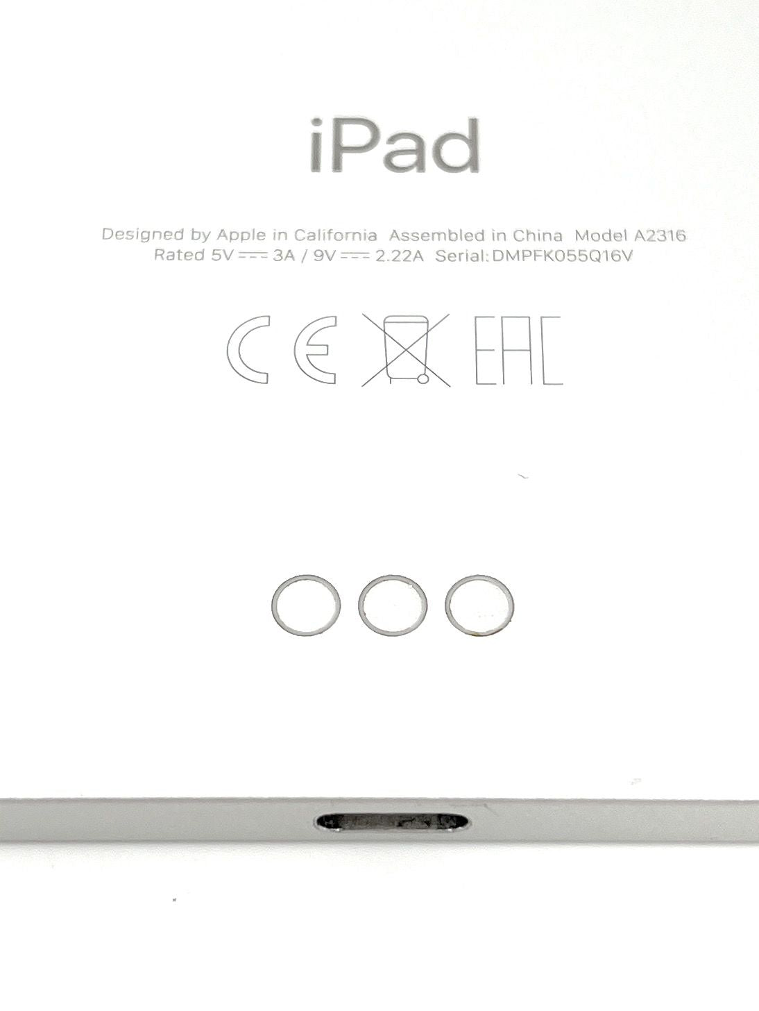 2020 Apple iPad Air 10,9" Wi-Fi 256GB 4.Gen iCloud-Blocked - DEFEKT ERSATZTEILE SPENDER