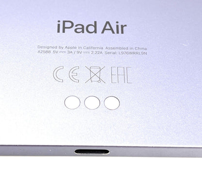 2022 Apple iPad Air 10,9" Wi-Fi 64GB Tablet 5.Gen iCloud-Blocked - DEFEKT - ERSATZTEILE SPENDER