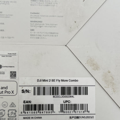 2023 DJI Mini 2 SE 2,7K Full HD Kameradrohne Drohne - DEFEKT - ERSATZTEILE  SPENDER