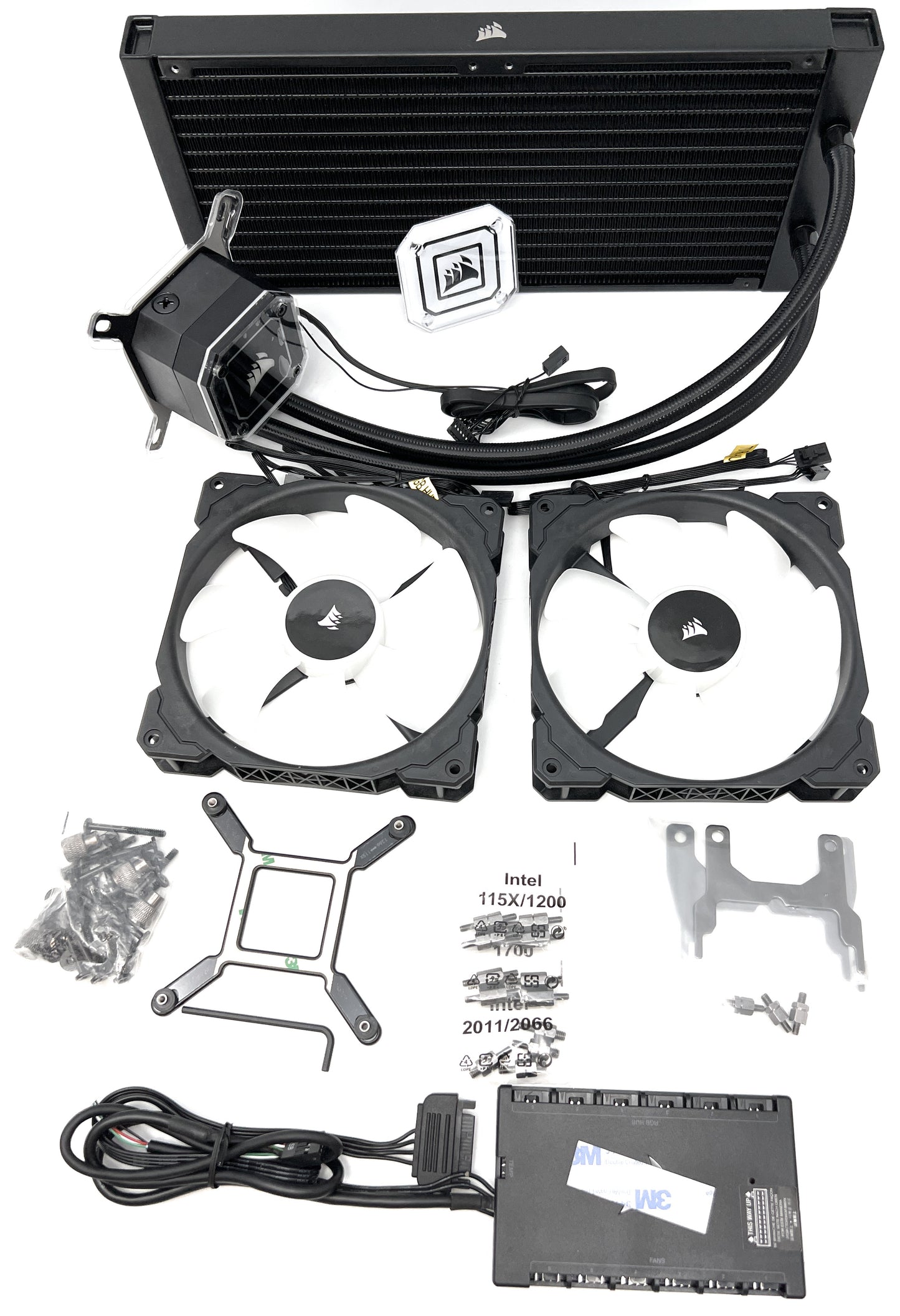 3x Corsair iCUE H115i / 1x H100i Flüssigkeitskühler Bundle - DEFEKT - ERSATZTEILE  SPENDER