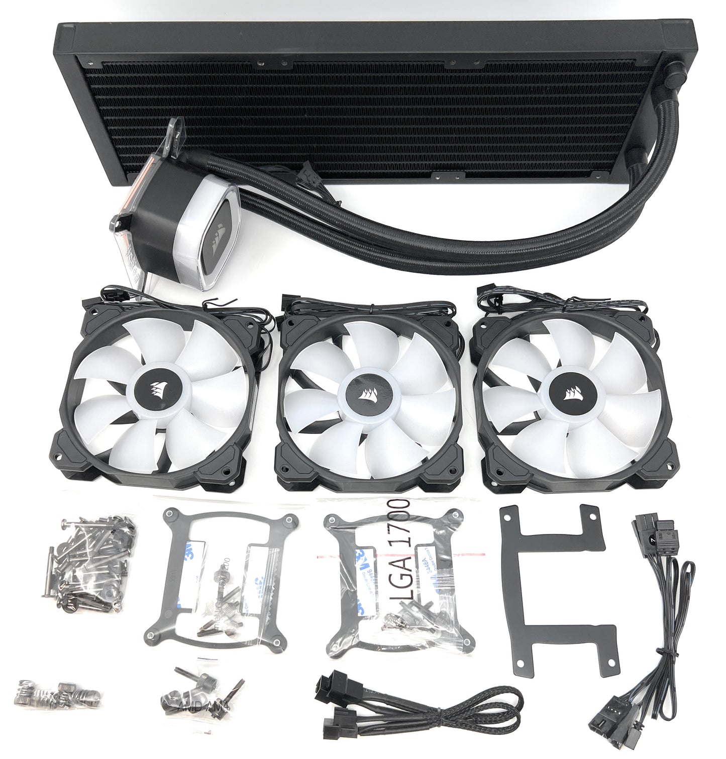 4x Corsair H150i RGB CPU Wasserkühler Bundle - DEFEKT - ERSATZTEILE  SPENDER