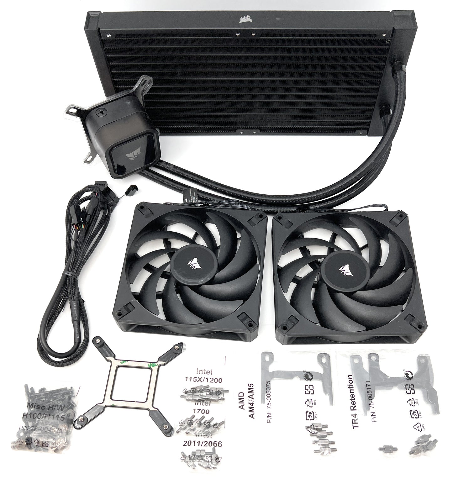 4x Corsair iCUE H115i Elite CPU Wasserkühler Bundle - DEFEKT - ERSATZTEILE  SPENDER