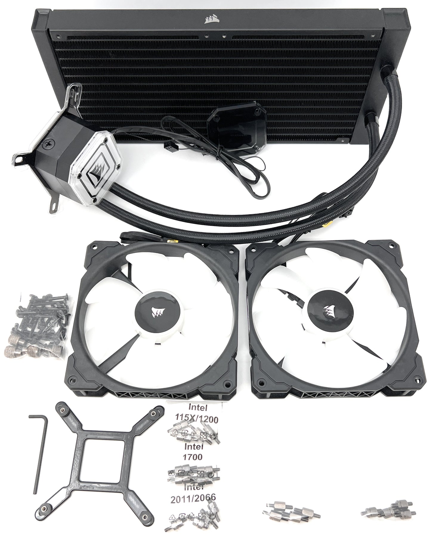 4x Corsair iCUE H115i Elite CPU Wasserkühler Bundle - DEFEKT - ERSATZTEILE  SPENDER