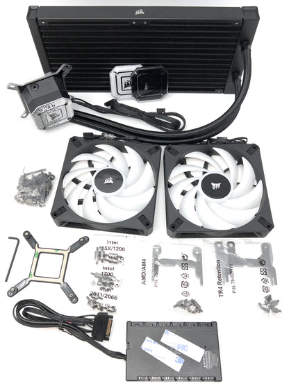 4x Corsair iCUE H115i Elite CPU Wasserkühler Bundle - DEFEKT - ERSATZTEILE  SPENDER
