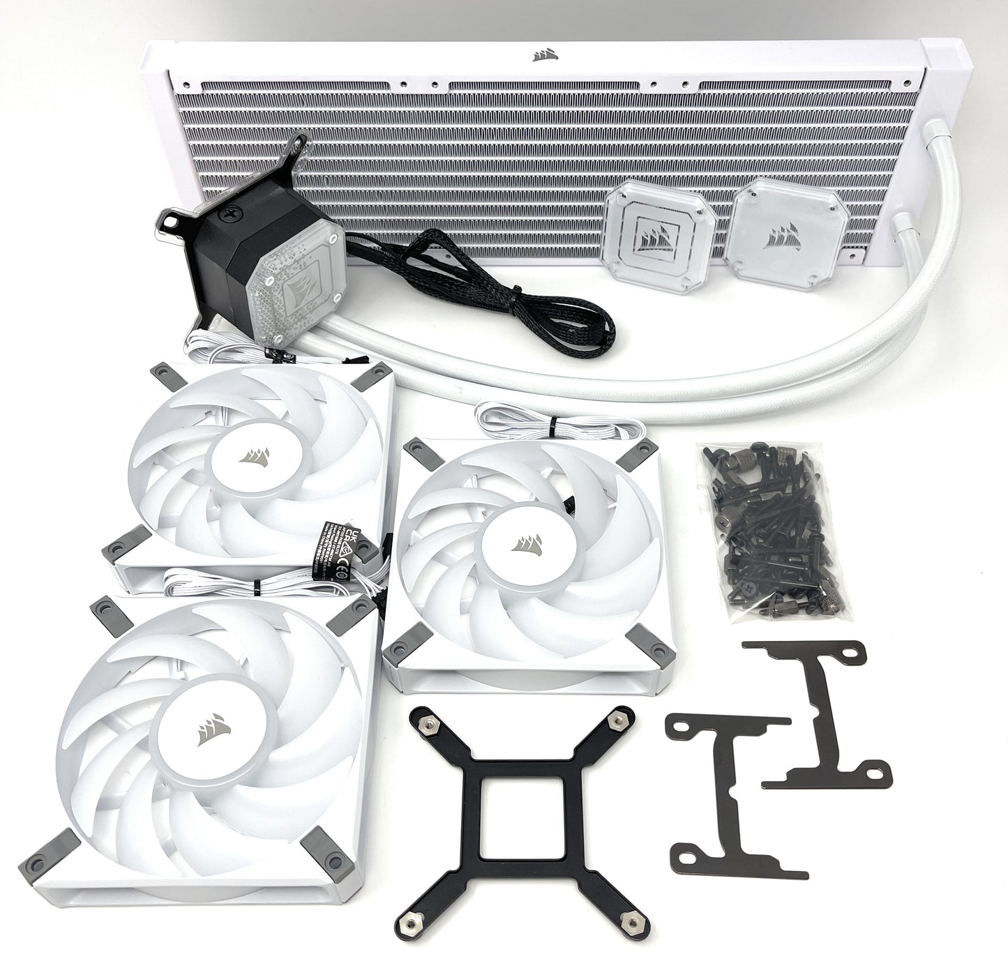 4x Corsair iCUE H150i ELITE CPU RGB Lüfter Bundle - DEFEKT - ERSATZTEILE  SPENDER