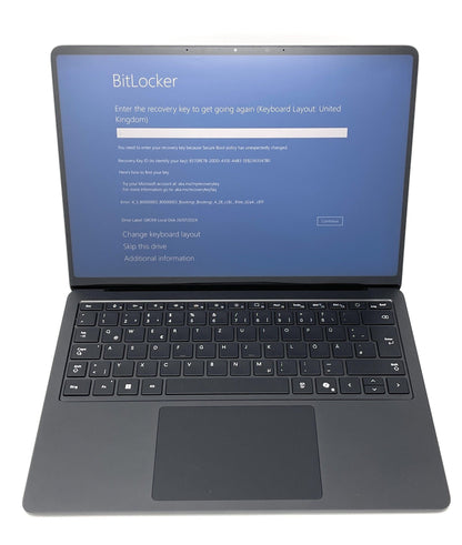 Microsoft Surface Laptop 13,8" Snapdragon X Elite 16GB 512GB - DEFEKT - ERSATZTEILE  SPENDER