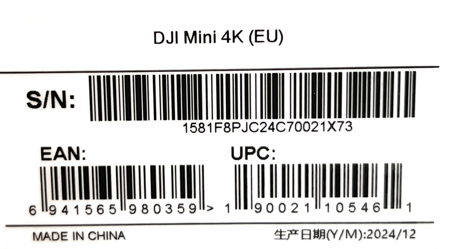DJI Mini 4K UHD Kameradrohne Flugdrohne - DEFEKT - ERSATZTEILE  SPENDER