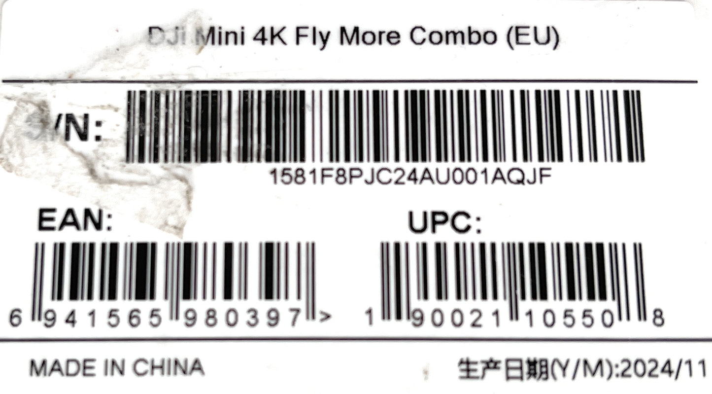 DJI Mini 4K UHD Kameradrohne Flugdrohne - DEFEKT - ERSATZTEILE  SPENDER