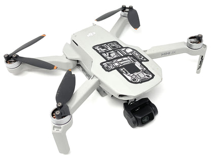 DJI Mini 4K UHD Kameradrohne Flugdrohne - DEFEKT - ERSATZTEILE SPENDER