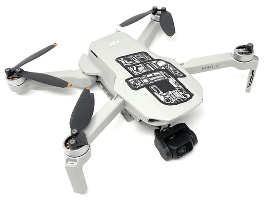 DJI Mini 4K UHD Kameradrohne Flugdrohne - DEFEKT - ERSATZTEILE SPENDER