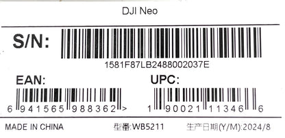 DJI Neo Mini Drohne Kameradrohne Flugdrohne 4K - DEFEKT - ERSATZTEILE  SPENDER