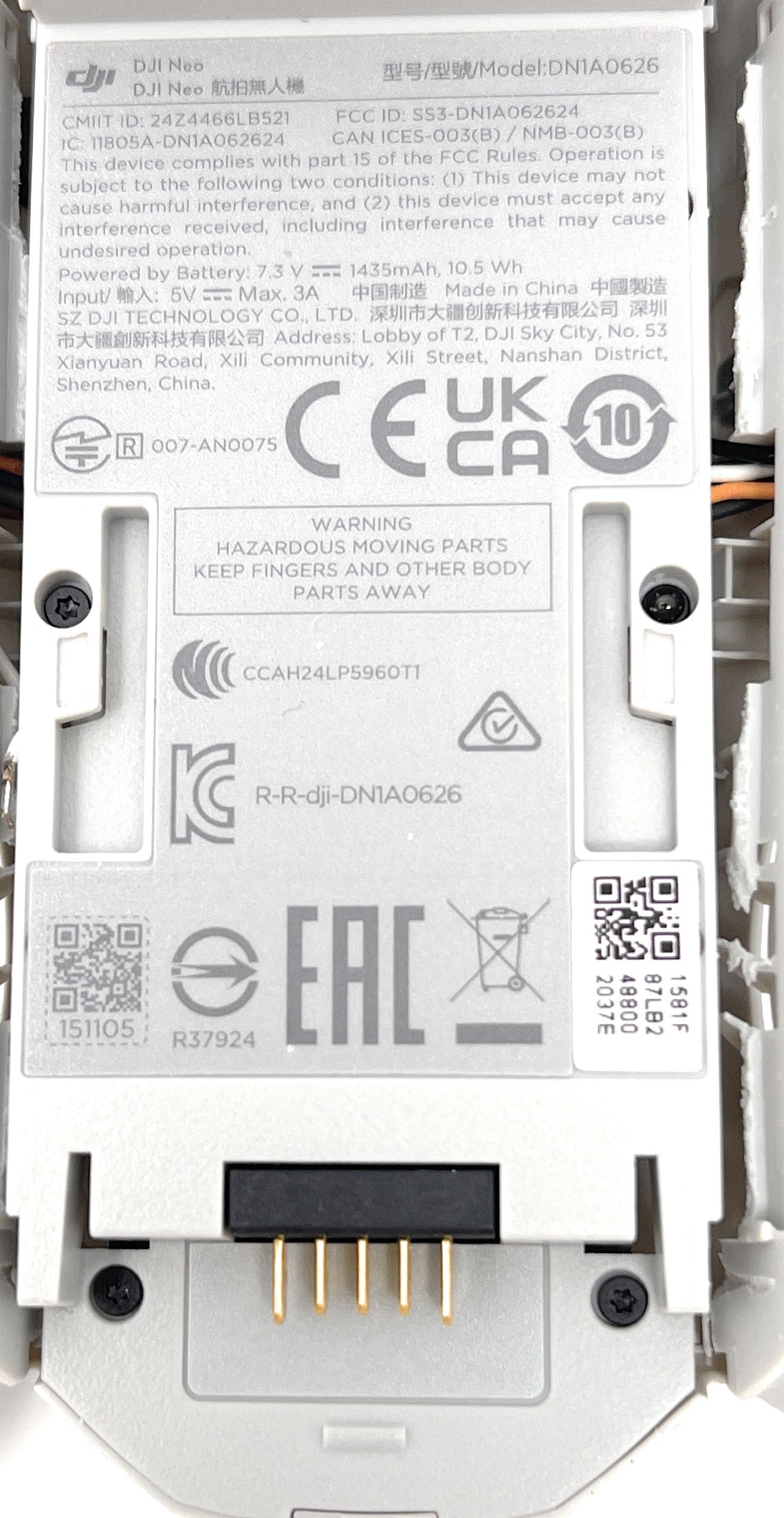 DJI Neo Mini Drohne Kameradrohne Flugdrohne 4K - DEFEKT - ERSATZTEILE  SPENDER