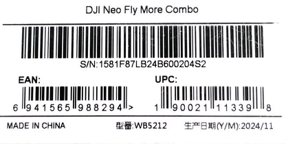 DJI Neo Mini Drohne Kameradrohne Flugdrohne 4K - DEFEKT - ERSATZTEILE  SPENDER