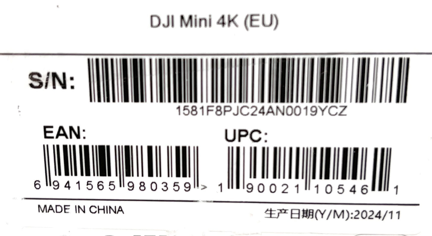 DJI Mini 4K UHD Kameradrohne Flugdrohne - DEFEKT - ERSATZTEILE  SPENDER