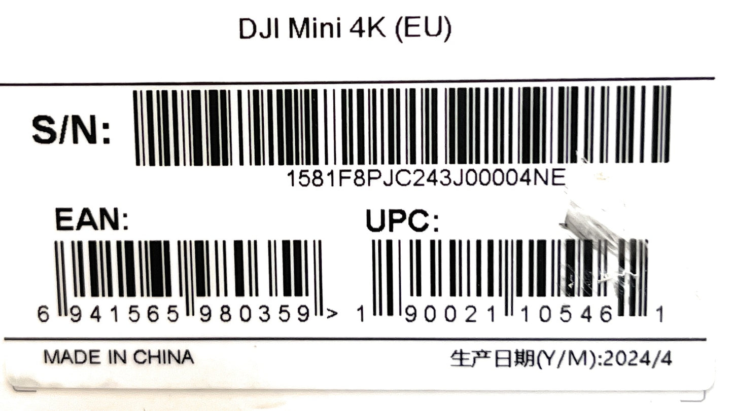 DJI Mini 4K UHD Kameradrohne Flugdrohne - DEFEKT - ERSATZTEILE  SPENDER
