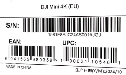 DJI Mini 4K UHD Kameradrohne Flugdrohne - DEFEKT - ERSATZTEILE  SPENDER