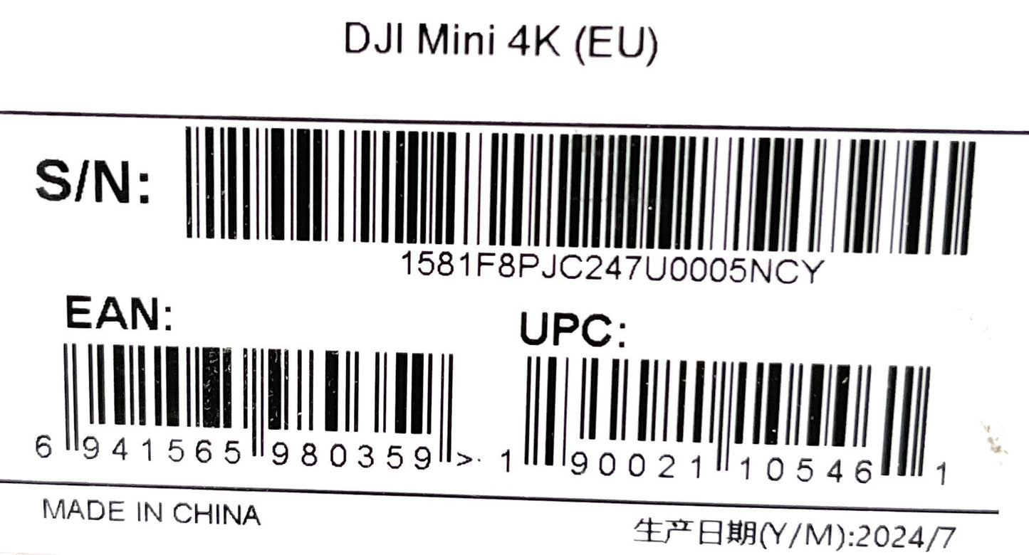 DJI Mini 4K UHD Kameradrohne Flugdrohne - DEFEKT - ERSATZTEILE  SPENDER