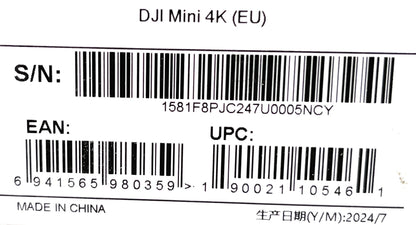DJI Mini 4K UHD Kameradrohne Flugdrohne - DEFEKT - ERSATZTEILE  SPENDER