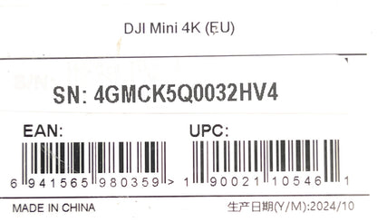 DJI Mini 4K UHD Kameradrohne Flugdrohne - DEFEKT - ERSATZTEILE  SPENDER