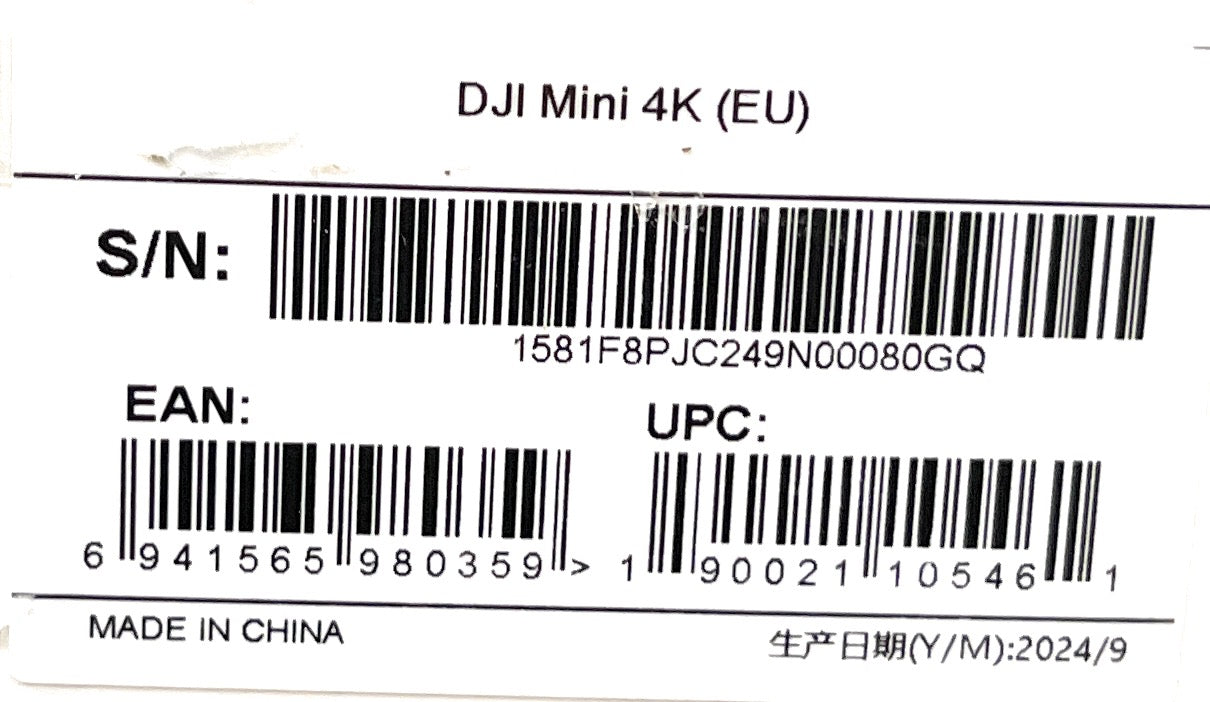 DJI Mini 4K UHD Kameradrohne Flugdrohne - DEFEKT - ERSATZTEILE  SPENDER