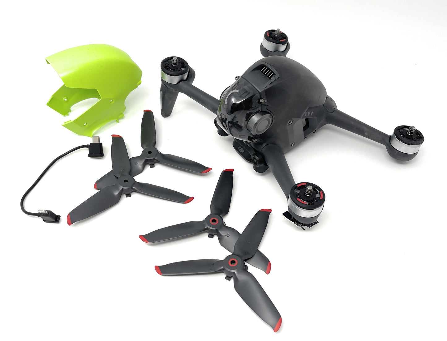 DJI FPV Combo Drohne Kameradrohne Flugdrohne 4K - DEFEKT - ERSATZTEILE  SPENDER
