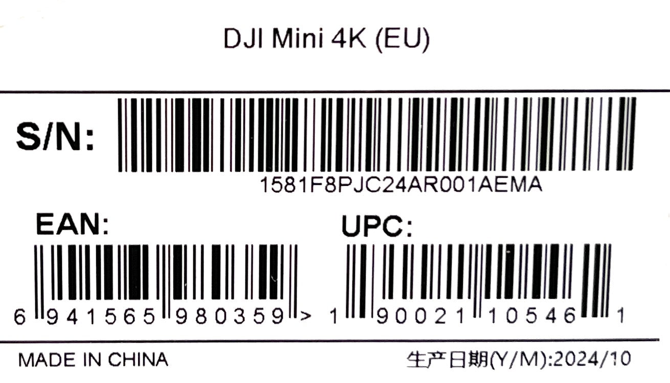 DJI Mini 4K UHD Kameradrohne Flugdrohne - DEFEKT - ERSATZTEILE  SPENDER