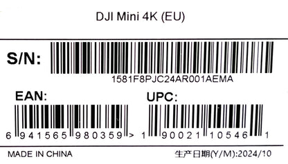 DJI Mini 4K UHD Kameradrohne Flugdrohne - DEFEKT - ERSATZTEILE  SPENDER