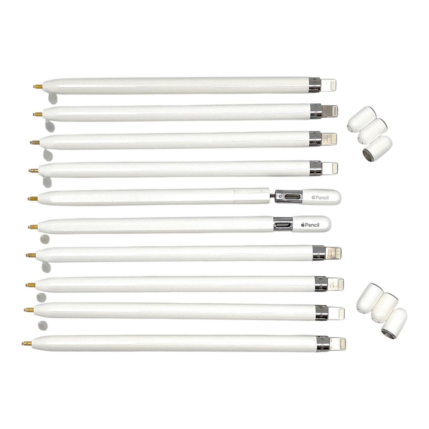 10x Apple Pencil USB-C Touchpen Tablet-Stift Bundle - DEFEKT - ERSATZTEILE  SPENDER