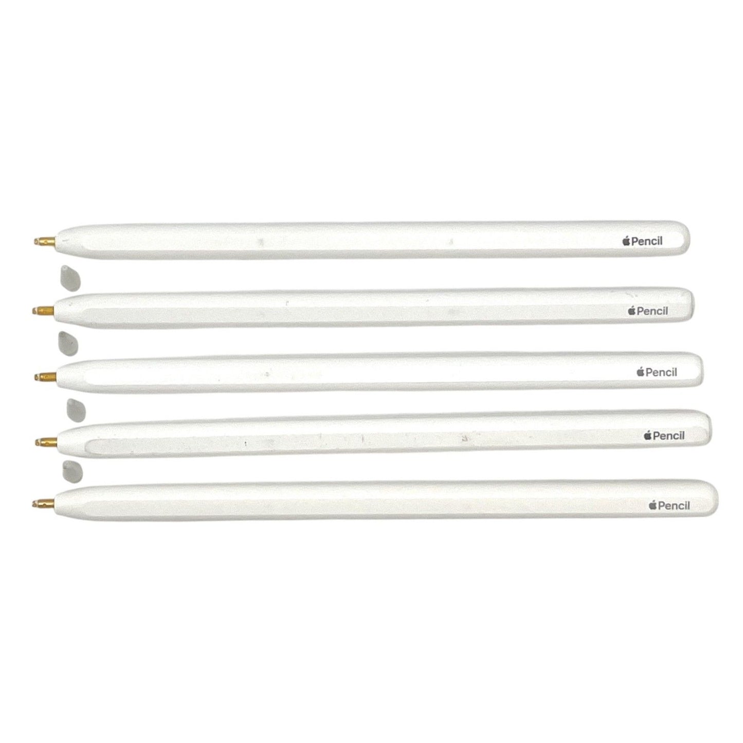 5x Apple Pencil 2.Gen Touchpen Tablet-Stift Bundle - DEFEKT - ERSATZTEILE  SPENDER