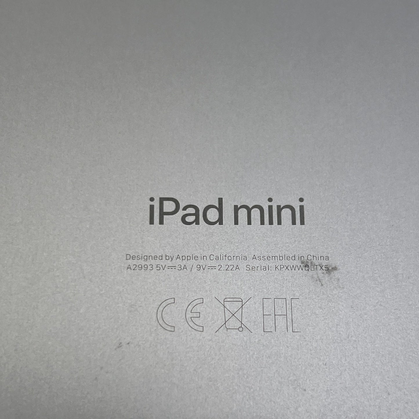 Apple iPad Mini 8,3" Tablet 128GB SSD Wi-Fi iCloud-Sperre - DEFEKT - ERSATZTEILE  SPENDER