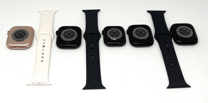 4x Apple Watch Series 10 46mm / 1x 42mm Bundle iCloud-Blocked - DEFEKT - ERSATZTEILE SPENDER