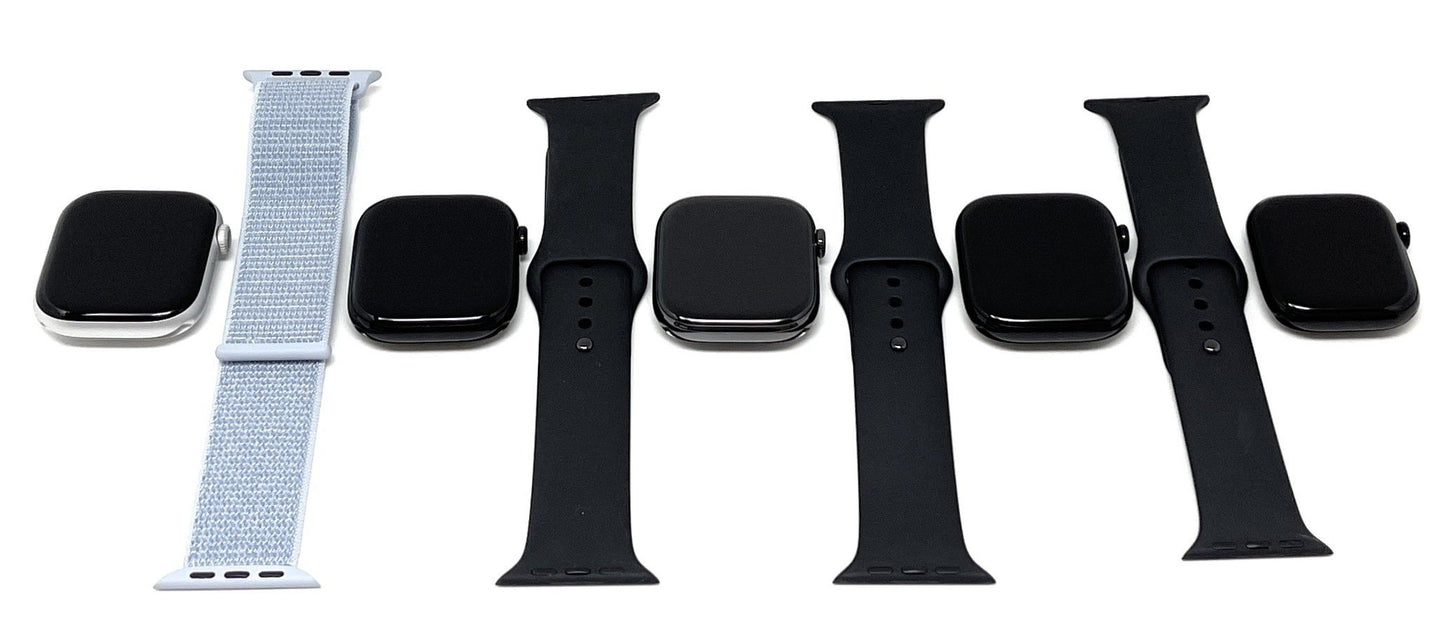 4x Apple Watch Series 10 46mm / 1x 42mm Bundle iCloud-Blocked - DEFEKT - ERSATZTEILE SPENDER