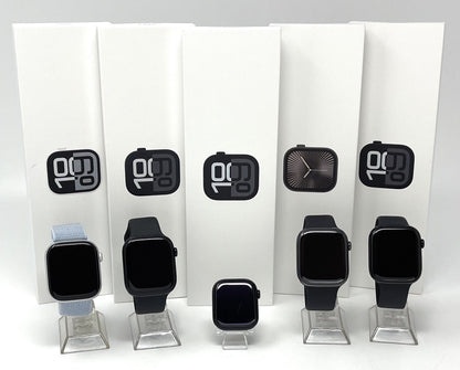 4x Apple Watch Series 10 46mm / 1x 42mm Bundle iCloud-Blocked - DEFEKT - ERSATZTEILE SPENDER